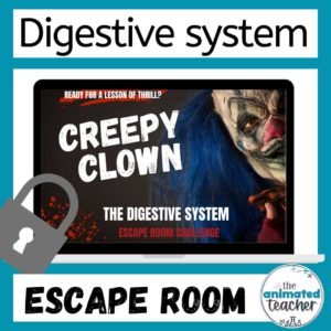 Digestive System Digital Escape Room Activity