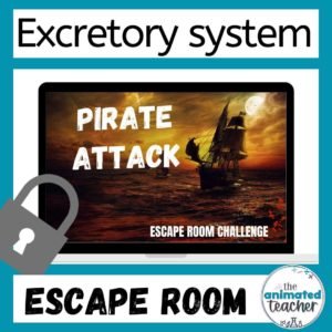 Excretory System digital escape room