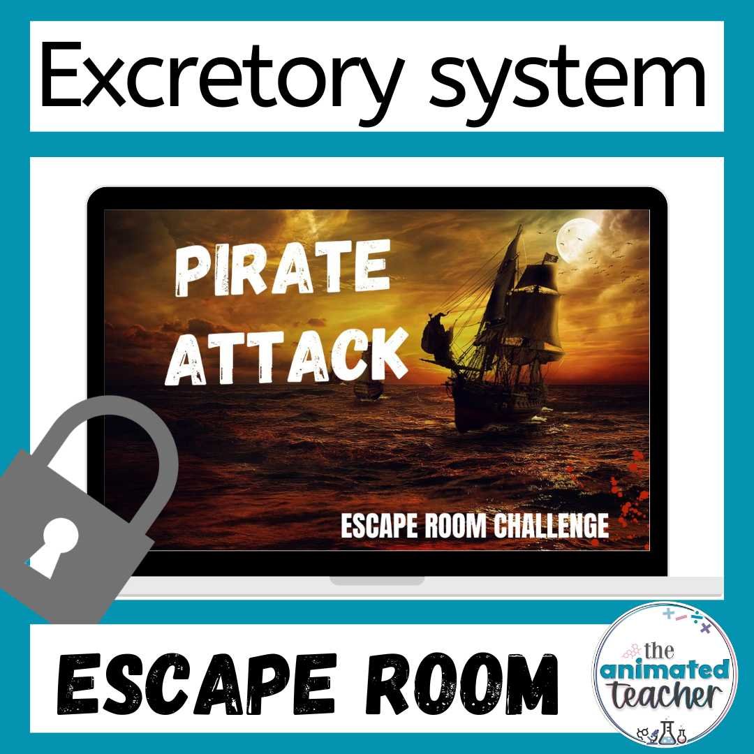 Excretory System digital escape room