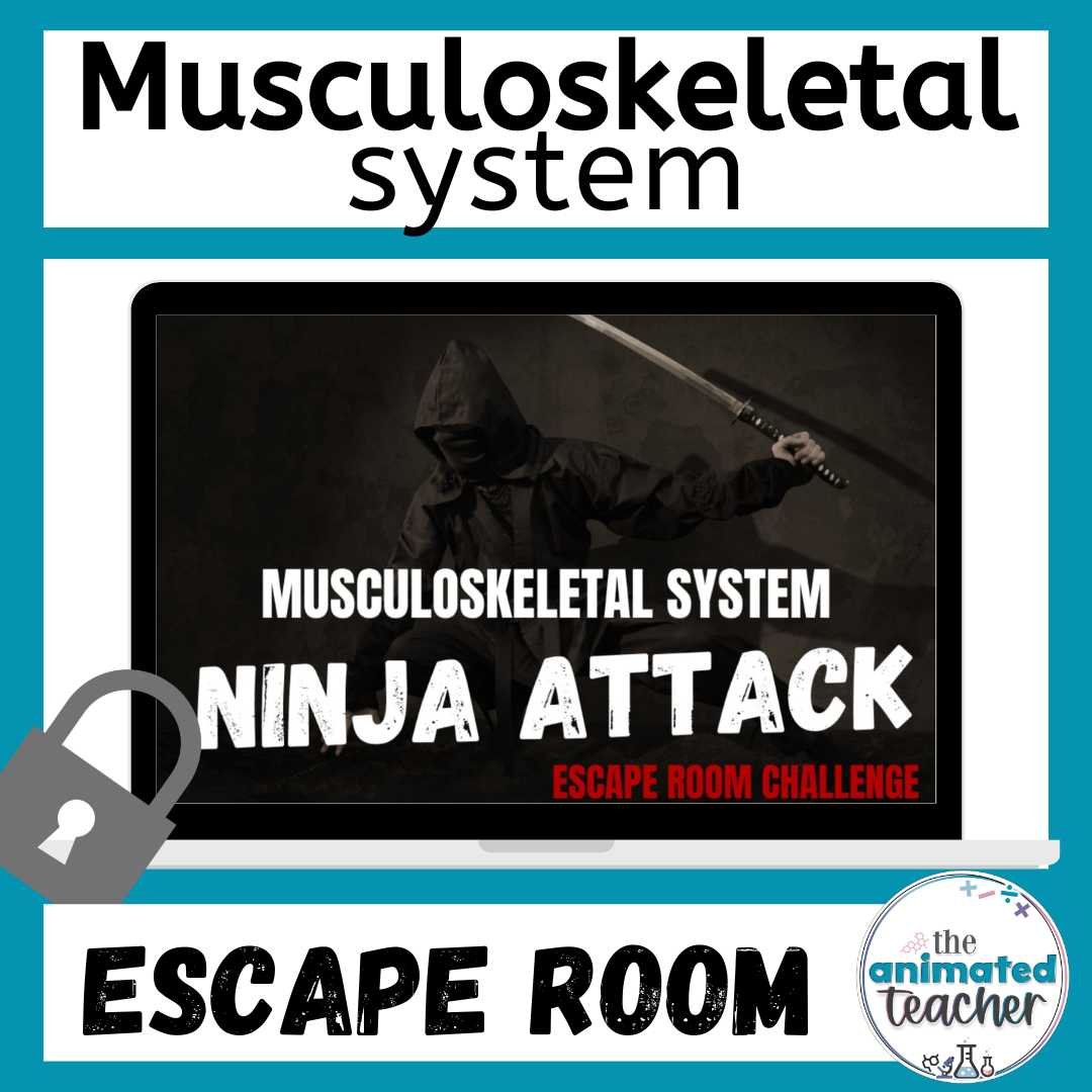 musculoskeletal system digital escape room