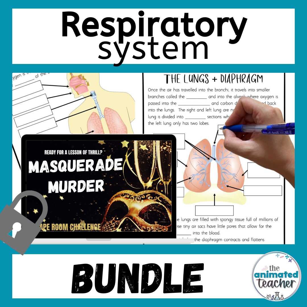 Respiratory System Activities Bundle
