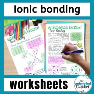 ionic bonding worksheets