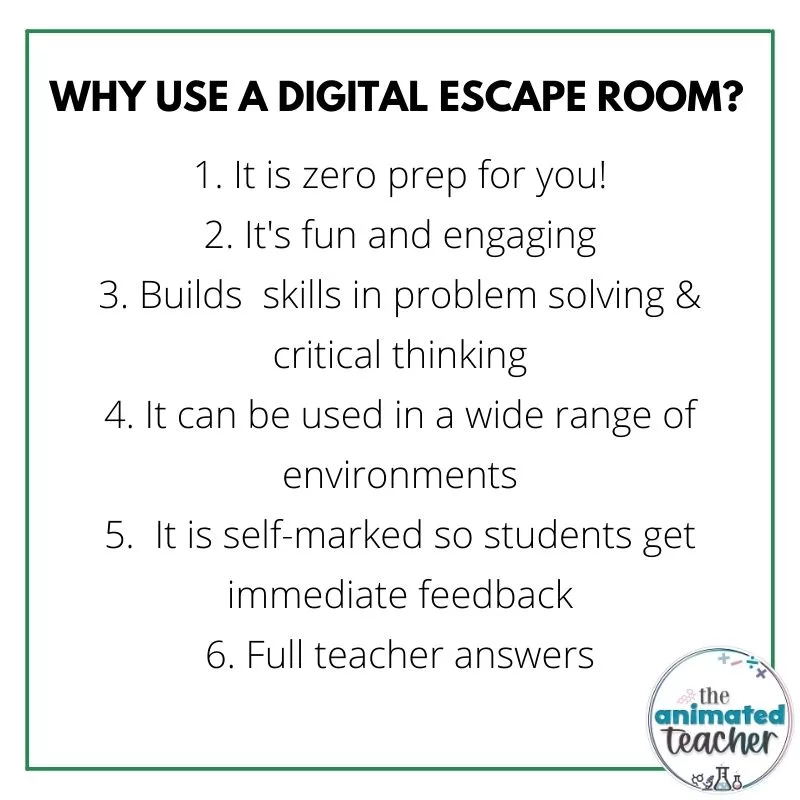 science escape room