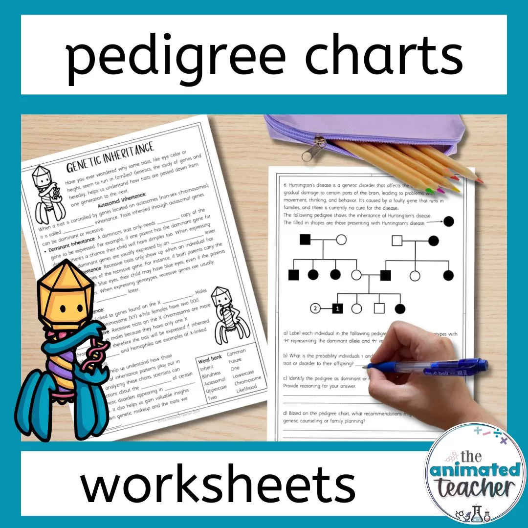 Genetics pedigree worksheet with answer key pdf