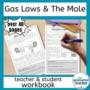 The mole and mixed gas laws worksheet booklet