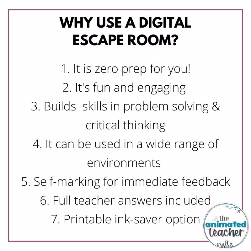grade 4 solar system escape room activity print and digital - Image 2
