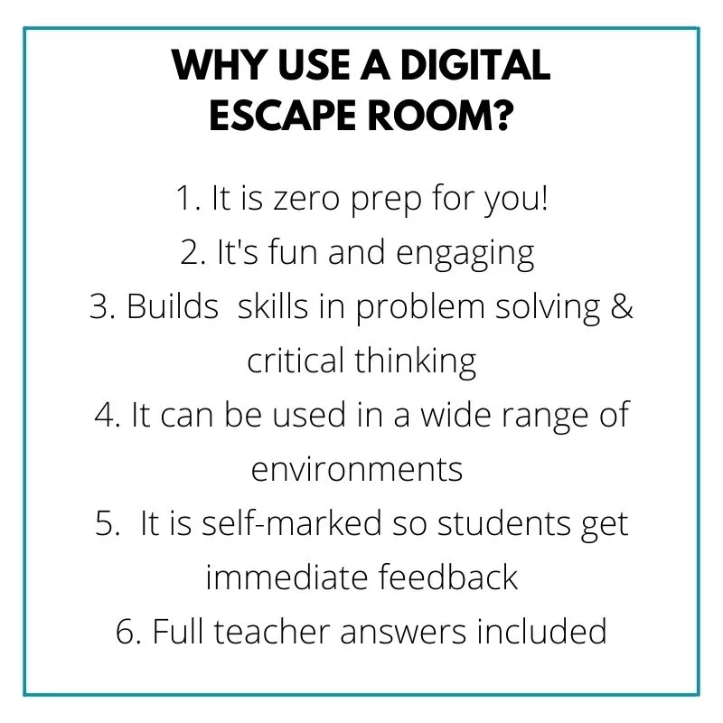 why use an escape room