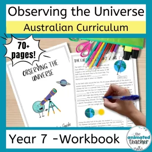 year 7 observing the universe resource