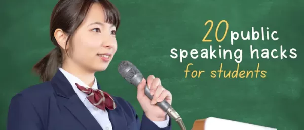 public speaking hacks for students